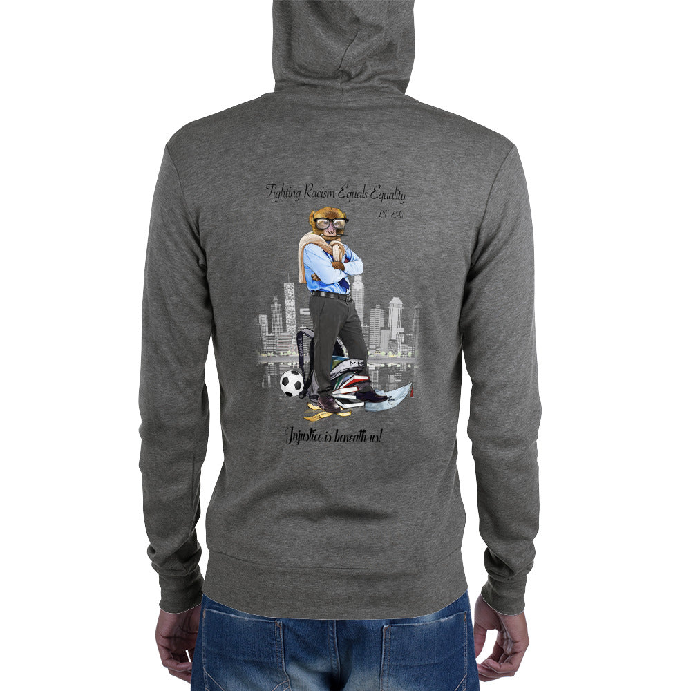 Unisex zip hoodie